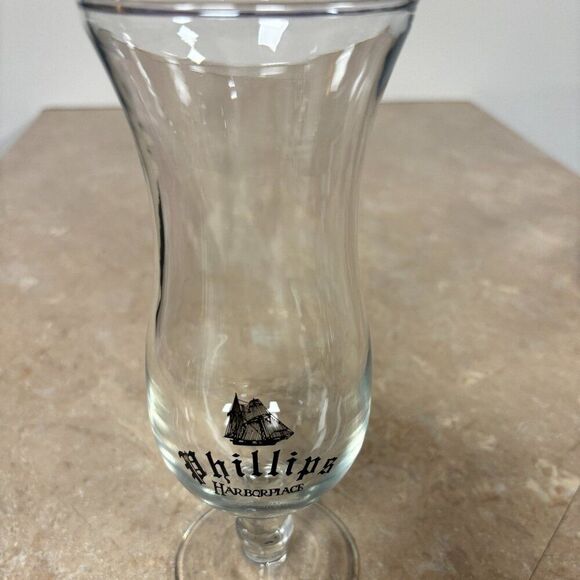 Phillips Harbor House Hurricane Glass (1) - Picture 1 of 3